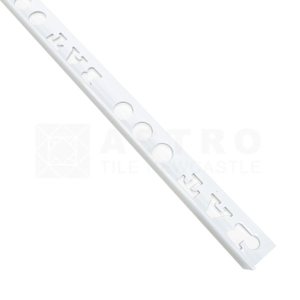 Aluminium Angle Gloss White 3m (Local Pickup Only)