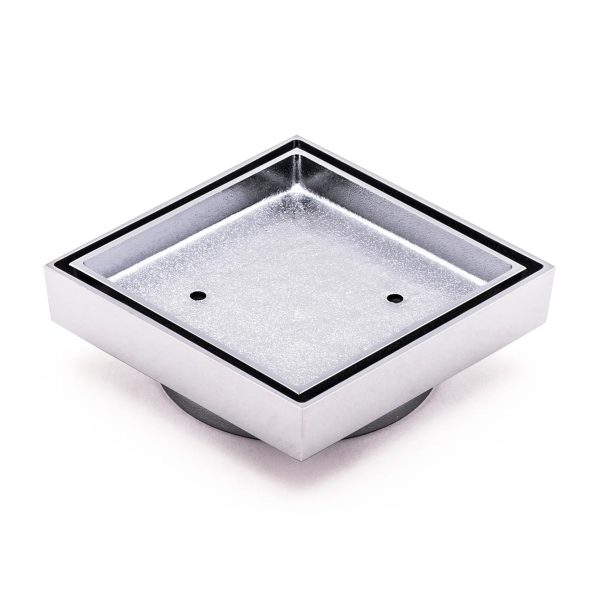 Smart Floor Waste 115x115x90 Chrome